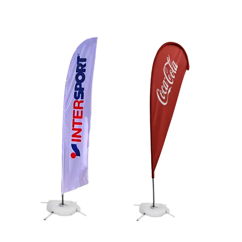 banderas publicitarias en tela medidas 3 y 5 metros