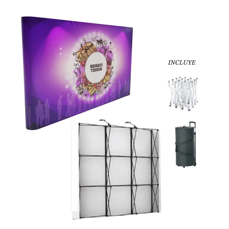 pop up imantado recto 230 x 230