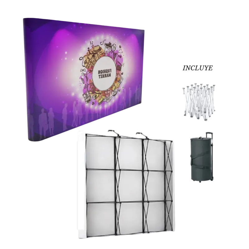 pop up imantado recto 230 x 230