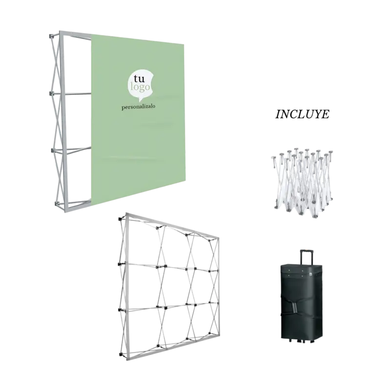 pop up velcro reto tela 230 x 230